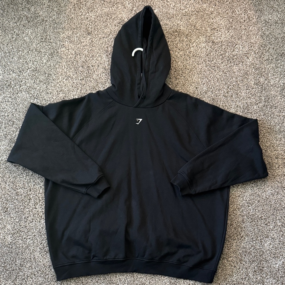 NWOT Gymshark Women’s Black Bulking Season Brushed Hoodie ( Size XXL )